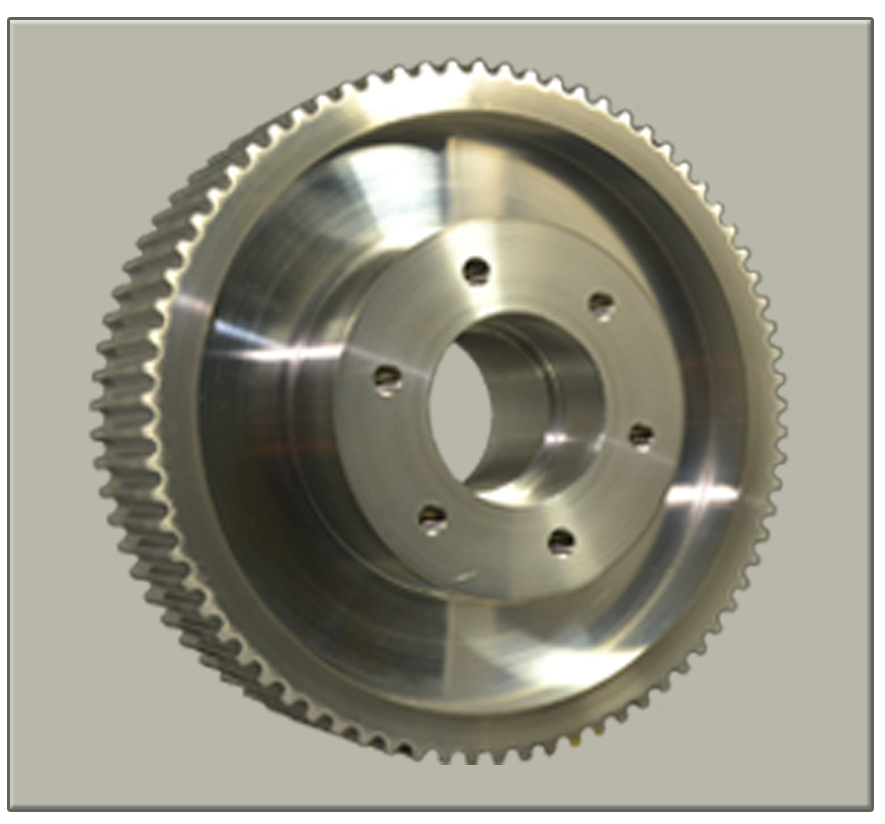 8 mm Polychain with trepan and counterbore